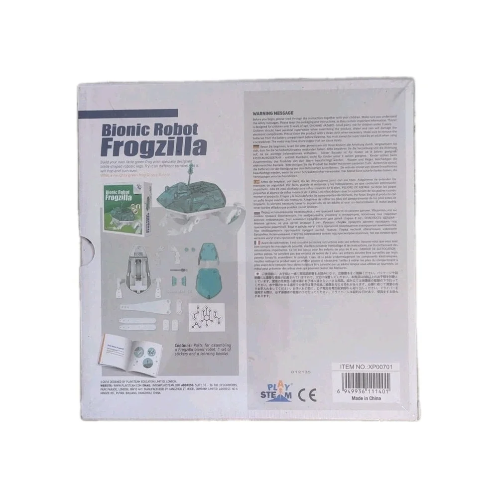 Bionic Robot Frogzilla STEM Play  Mechanical Kit‎ Kid's Science Experiment Model